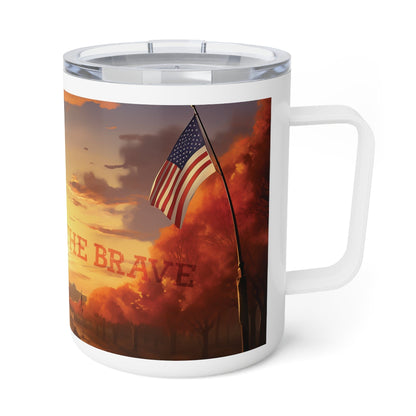 Home of the Brave 10oz Insulated Coffee Mug