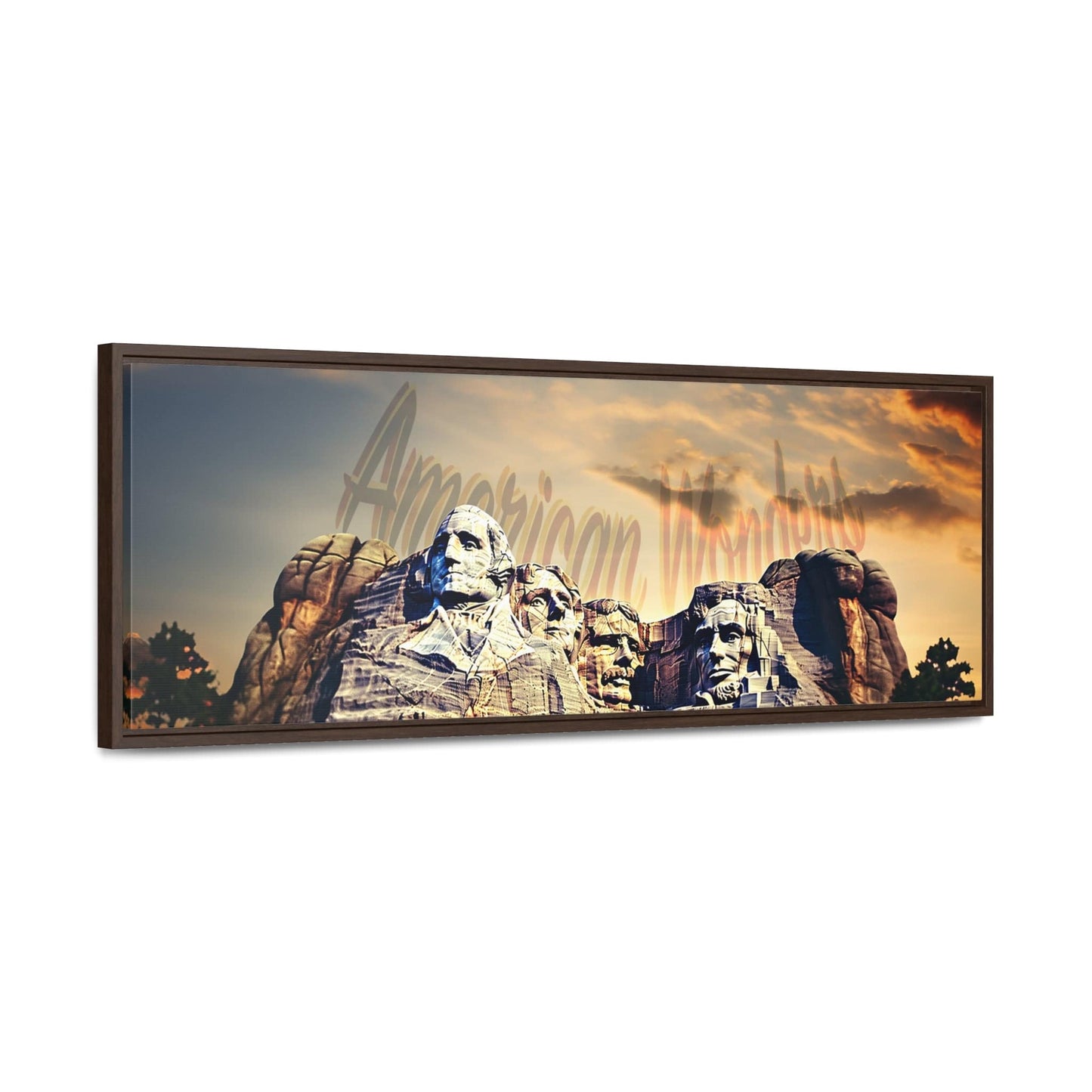 Mount Rushmore Framed Gallery Canvas Wraps