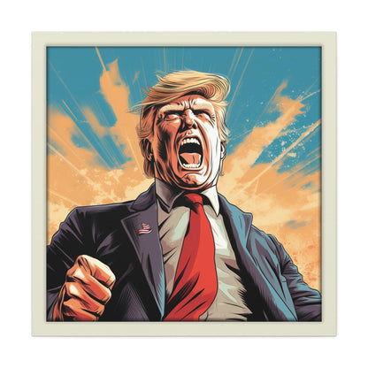 Trump Unleashed Matte Canvas, Stretched, 1.25"