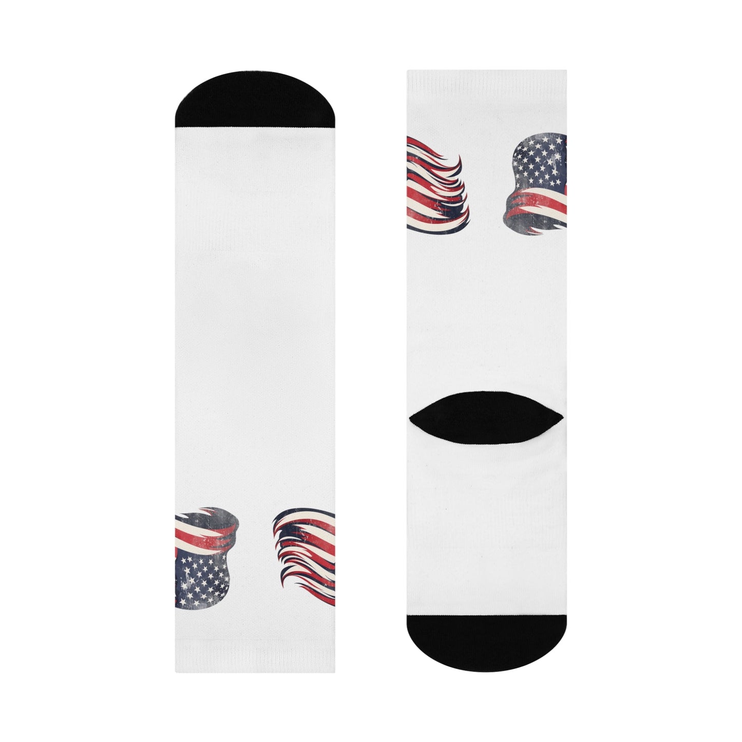 American Flag Cushioned Crew Socks