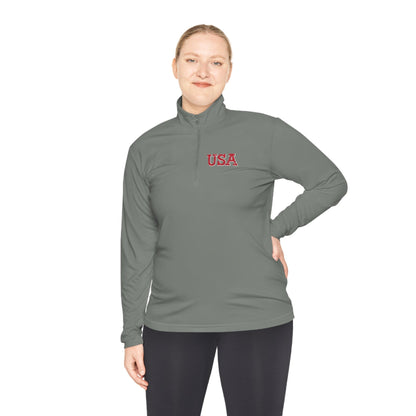 USA Quarter-Zip Pullover Pull-Over