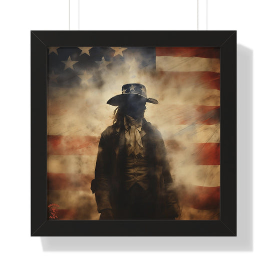 Echoes of Freedom - Framed Horizontal Poster