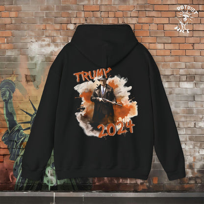 Trump Takes Joe to the "Train Station" Hoodie