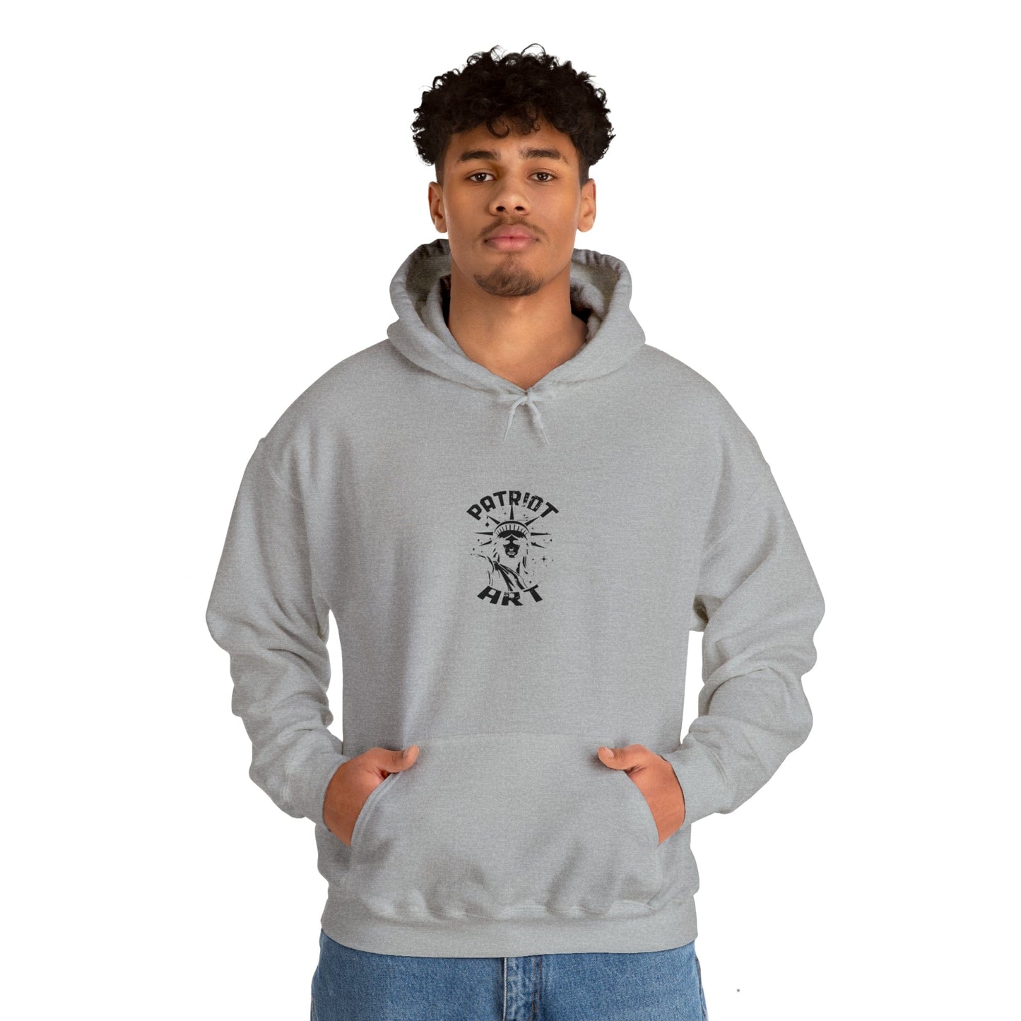 Patriot Art Black Logo Hoodie