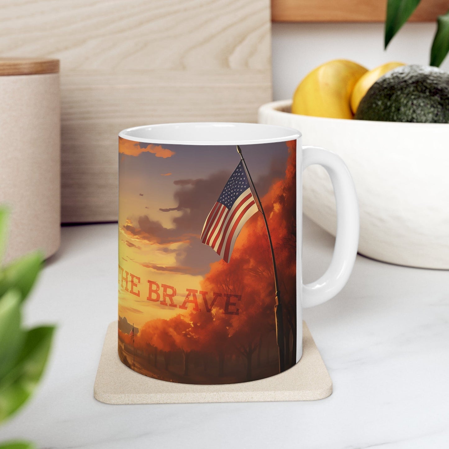 Home of the Brave 11oz Coffee Mug