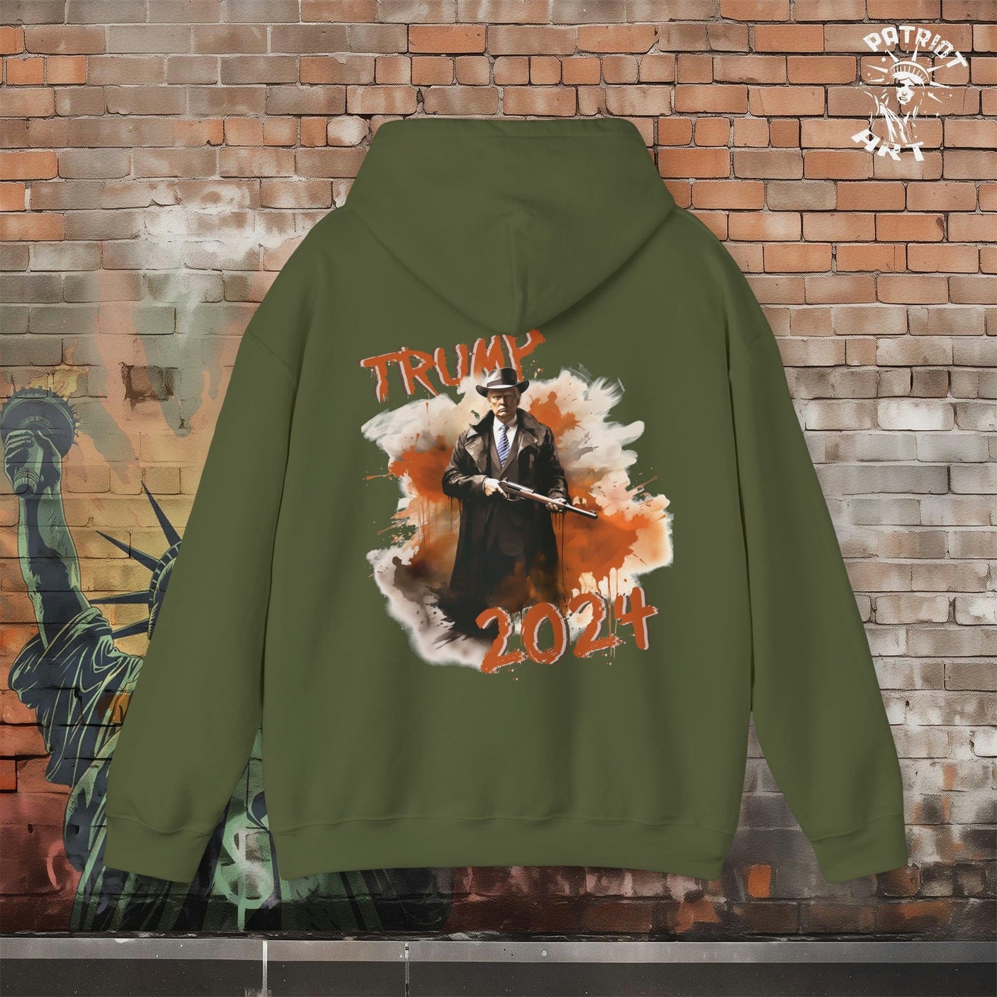 Trump Takes Joe to the "Train Station" Hoodie