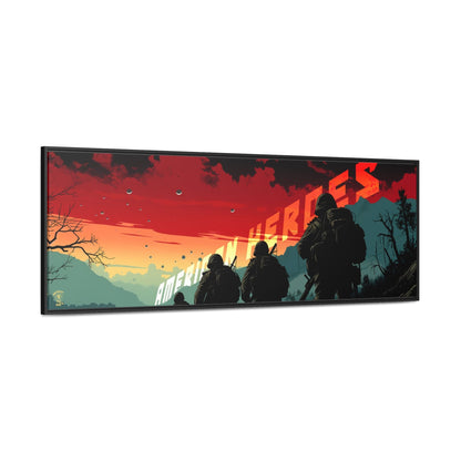 Armed Forces Framed Gallery Canvas Wraps