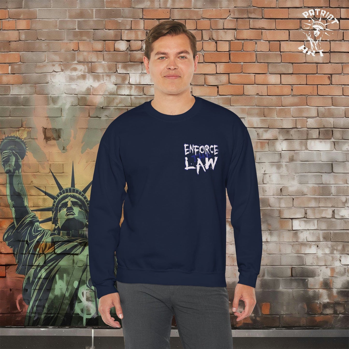 Enforce The Law Crewneck Sweatshirt