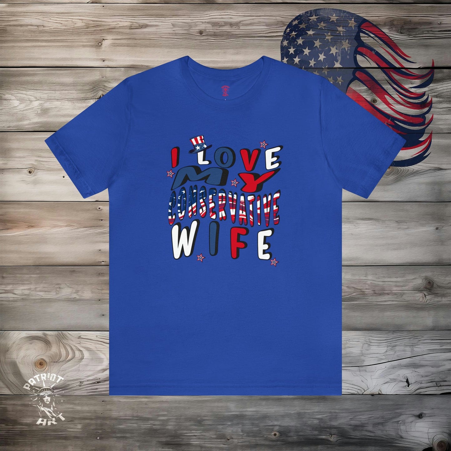 I Love My Conservative Wife T-Shirt