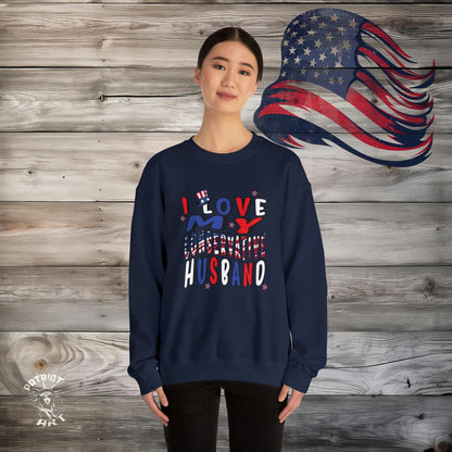 I Love My Conservative Husband Sweatshirt