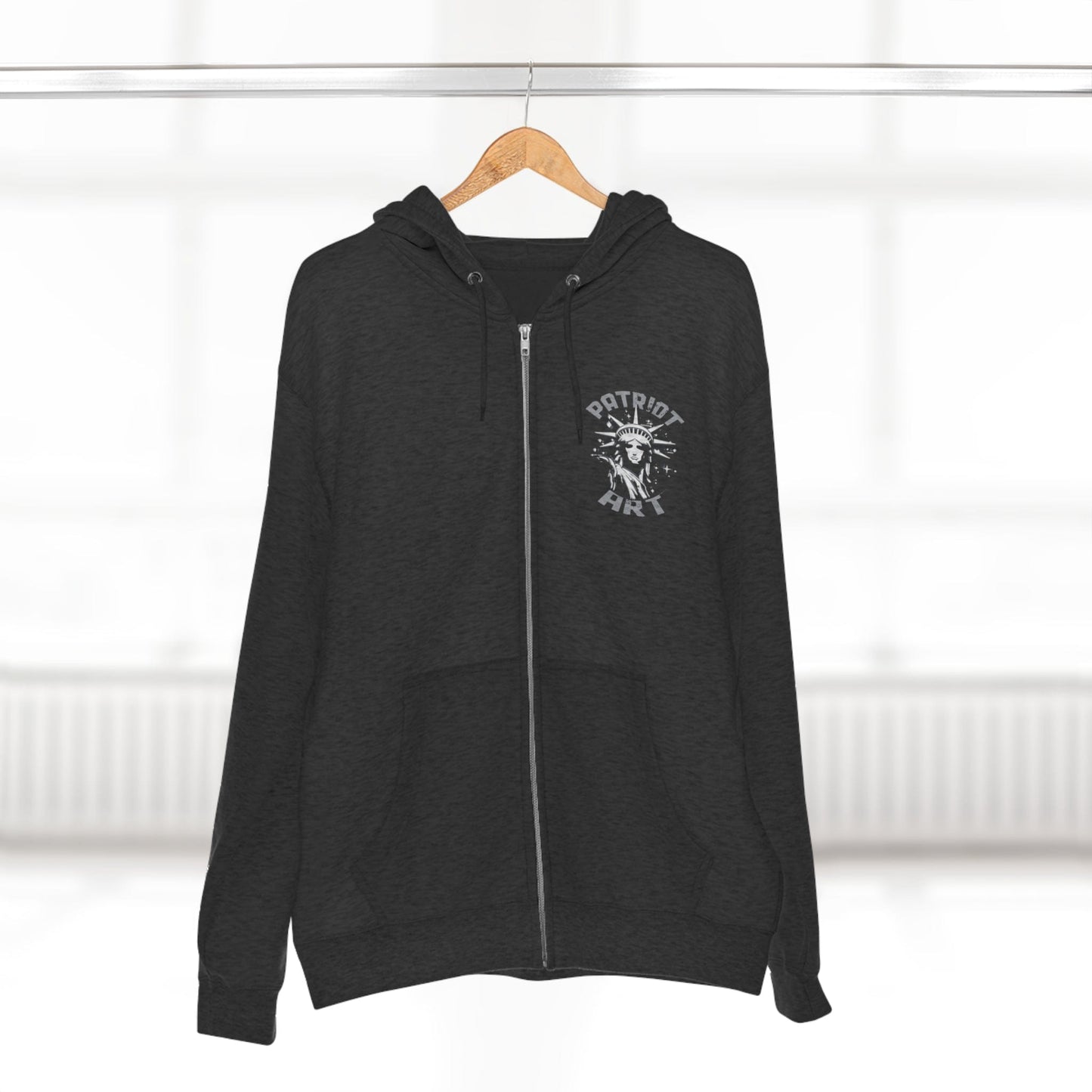 Lady Liberty Full Zip Hoodie - LIMITED EDITION - Monochrome