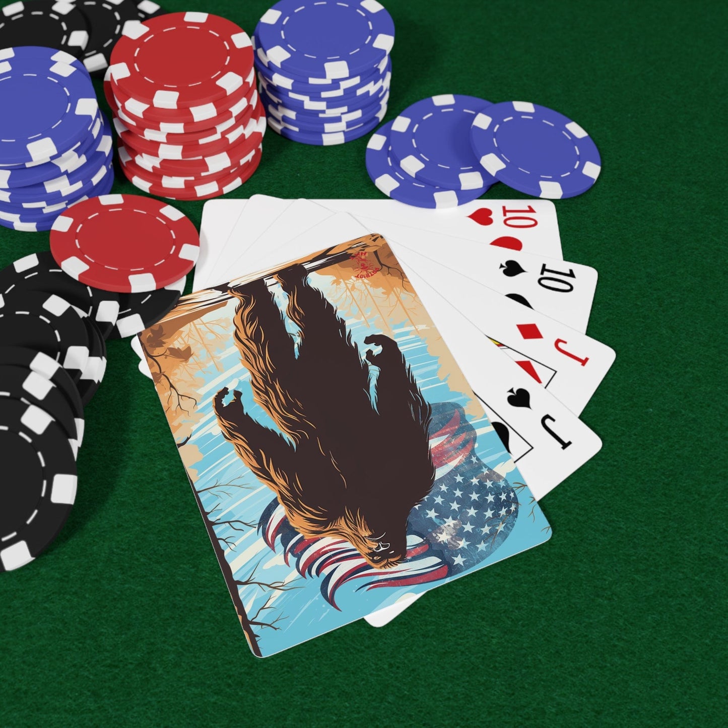 The Big Foot Custom Poker Cards