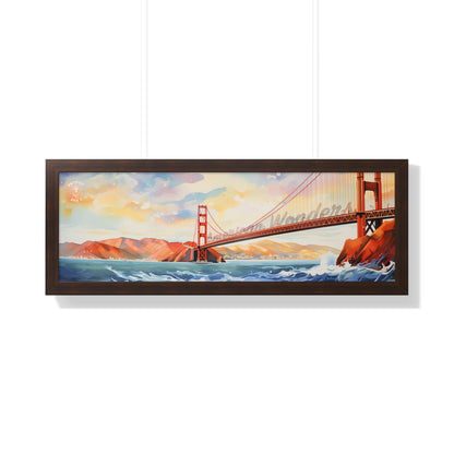 Golden Gate Bridge Framed Poster