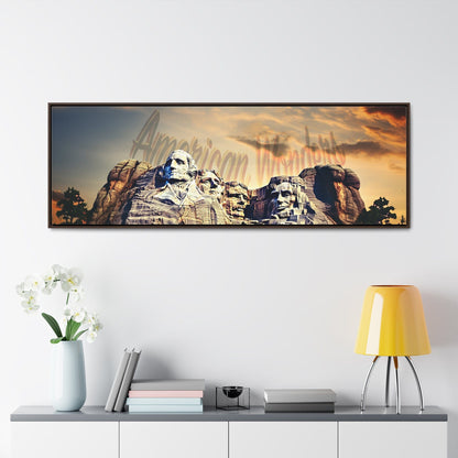 Mount Rushmore Framed Gallery Canvas Wraps