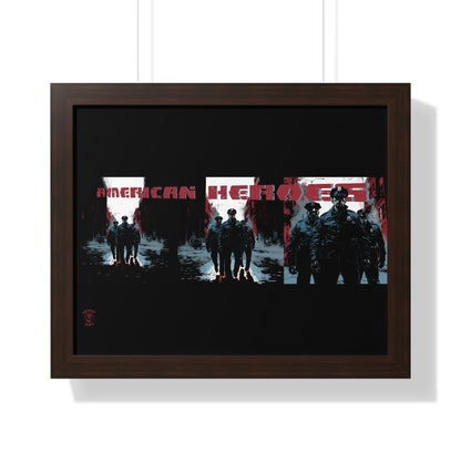 Policemen Edition Framed Poster