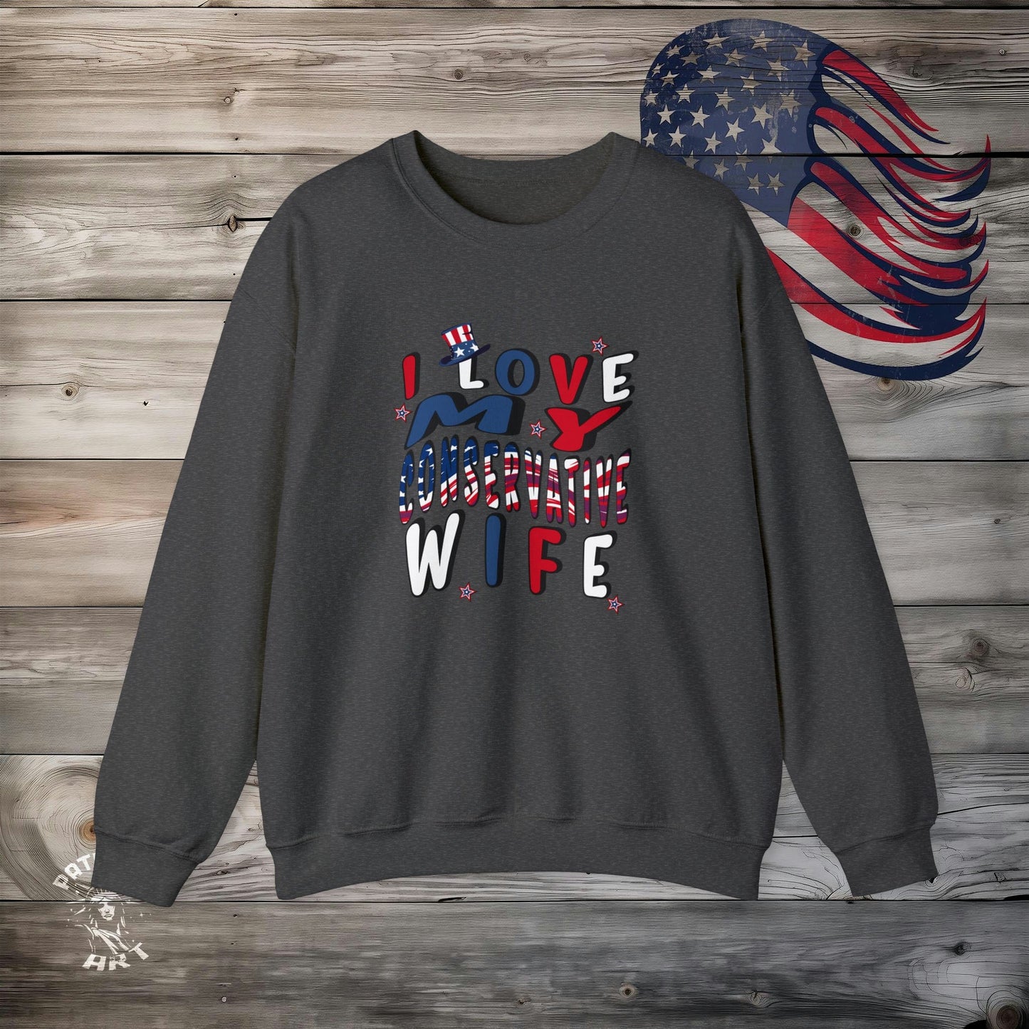 I Love My Conservative Wife Sweatshirt