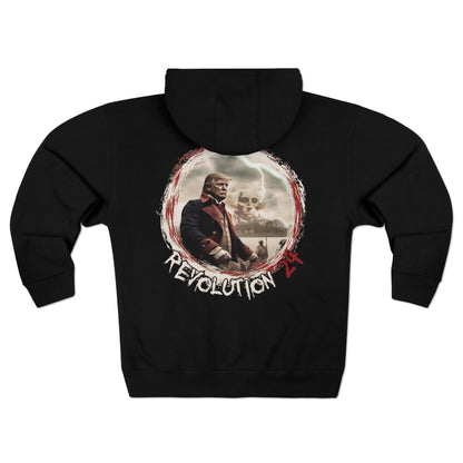 Trump Revolution 24 Full Zip Hoodie