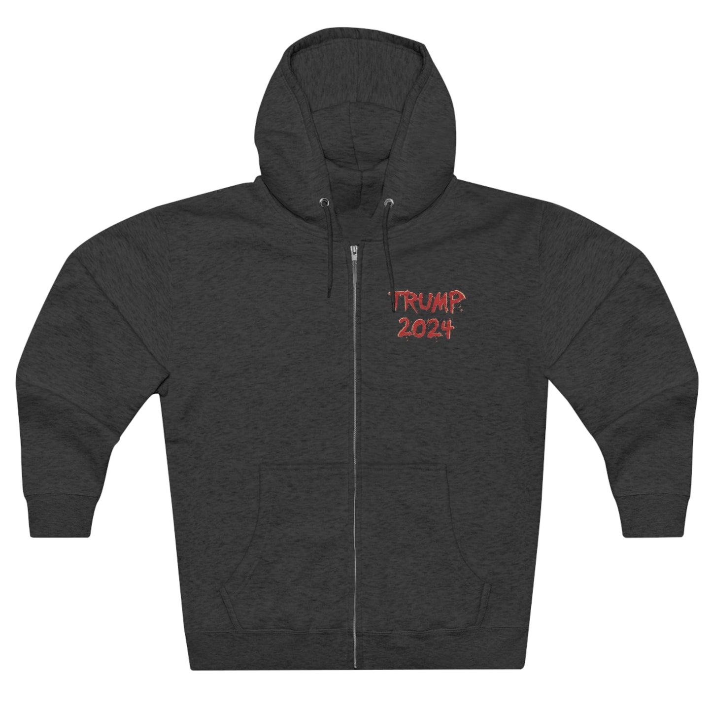 Trump 2024 Full-Zip Hoodie