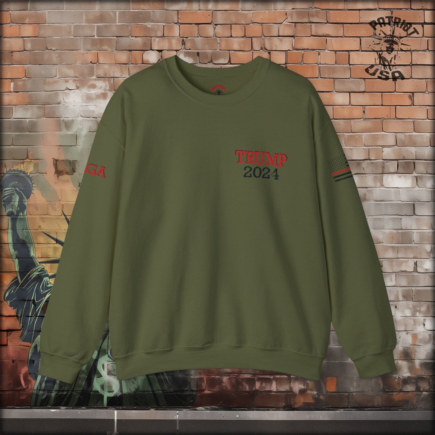 Unapologetically MAGA - Trump 2024 Sweatshirt