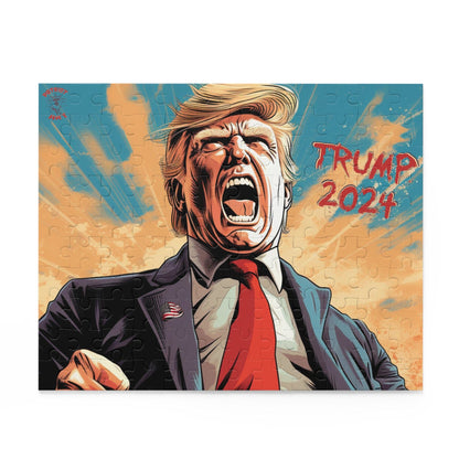 Trump 2024 Unleashed Puzzle (120, 252, 500-Piece)