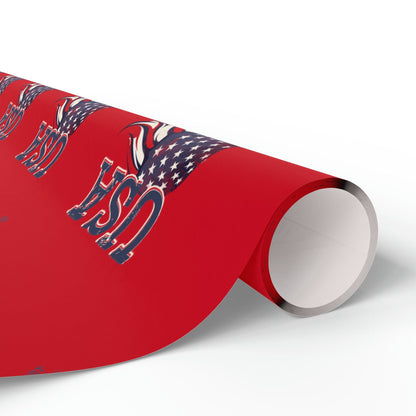 American Flag USA Wrapping Paper