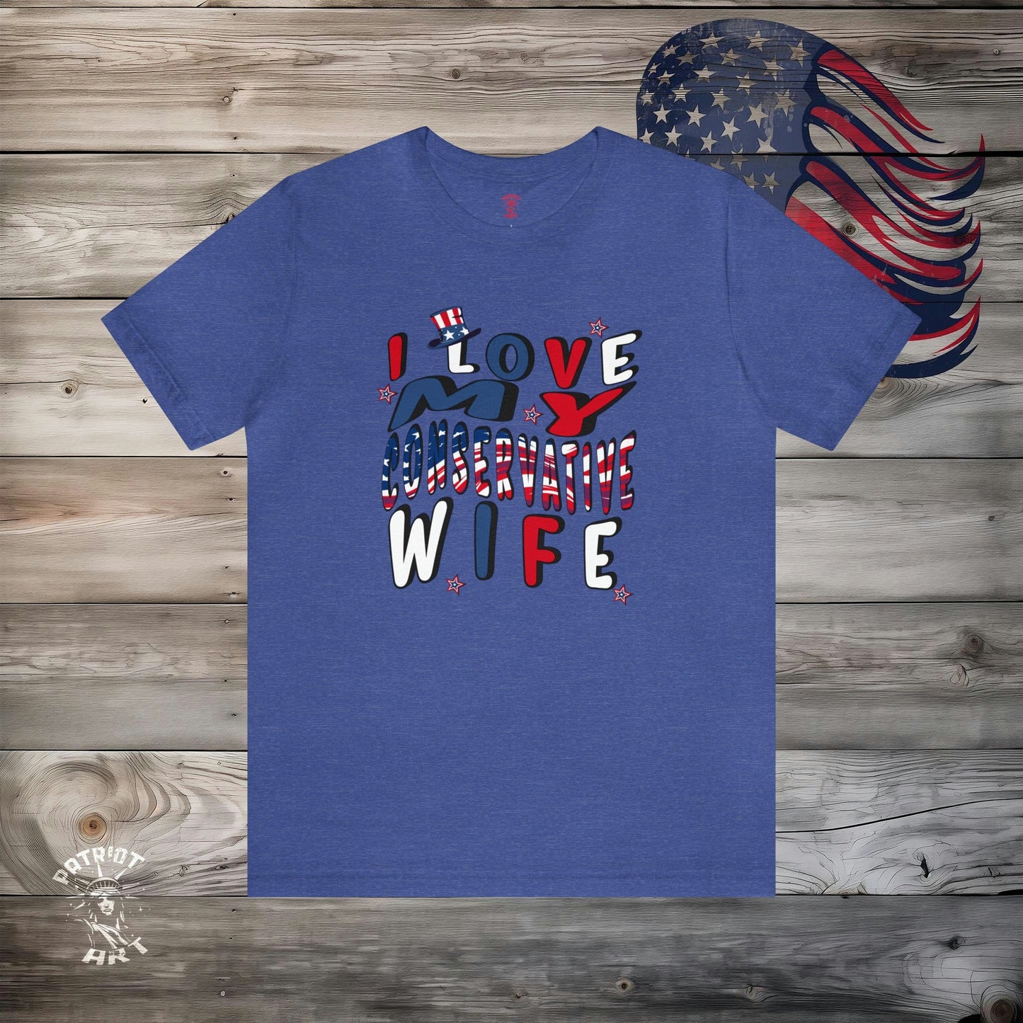 I Love My Conservative Wife T-Shirt