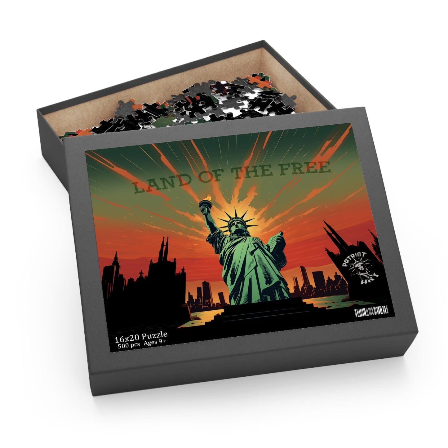 Land of the Free Puzzle (120, 252, 500-Piece)