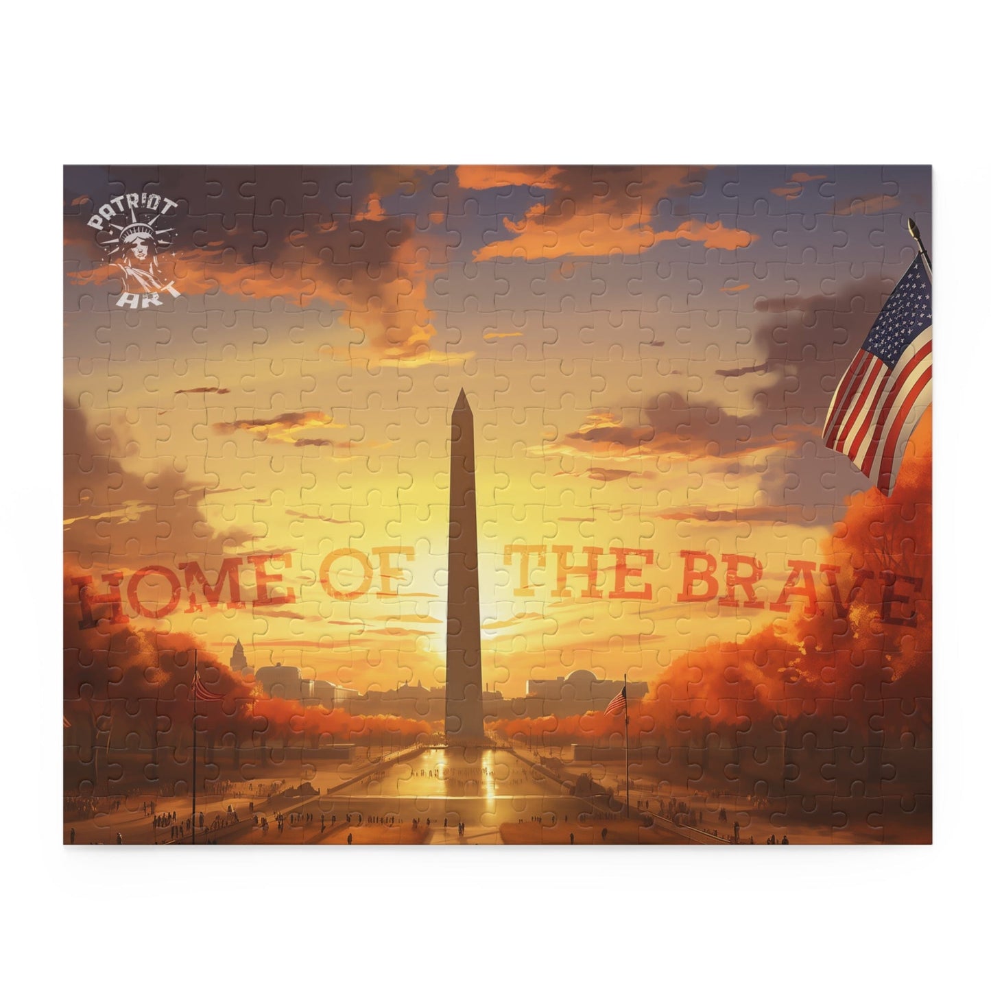 Home of the Brave Puzzle (120, 252, 500-Piece)