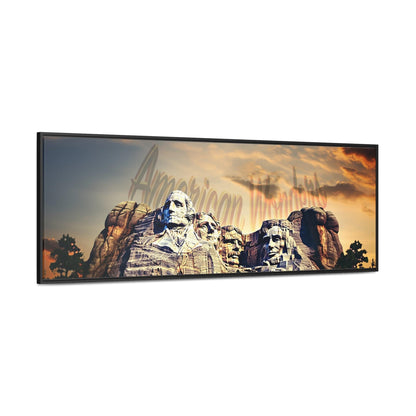 Mount Rushmore Framed Gallery Canvas Wraps