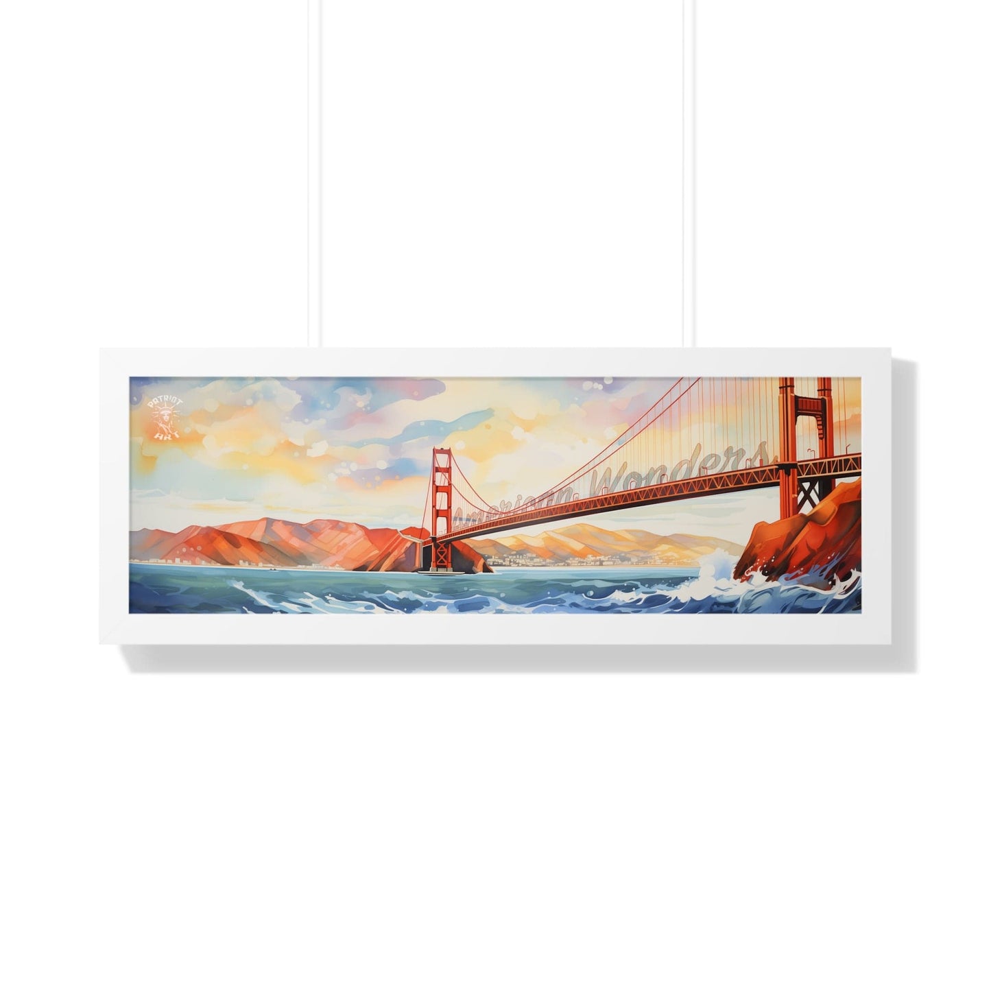 Golden Gate Bridge Framed Poster