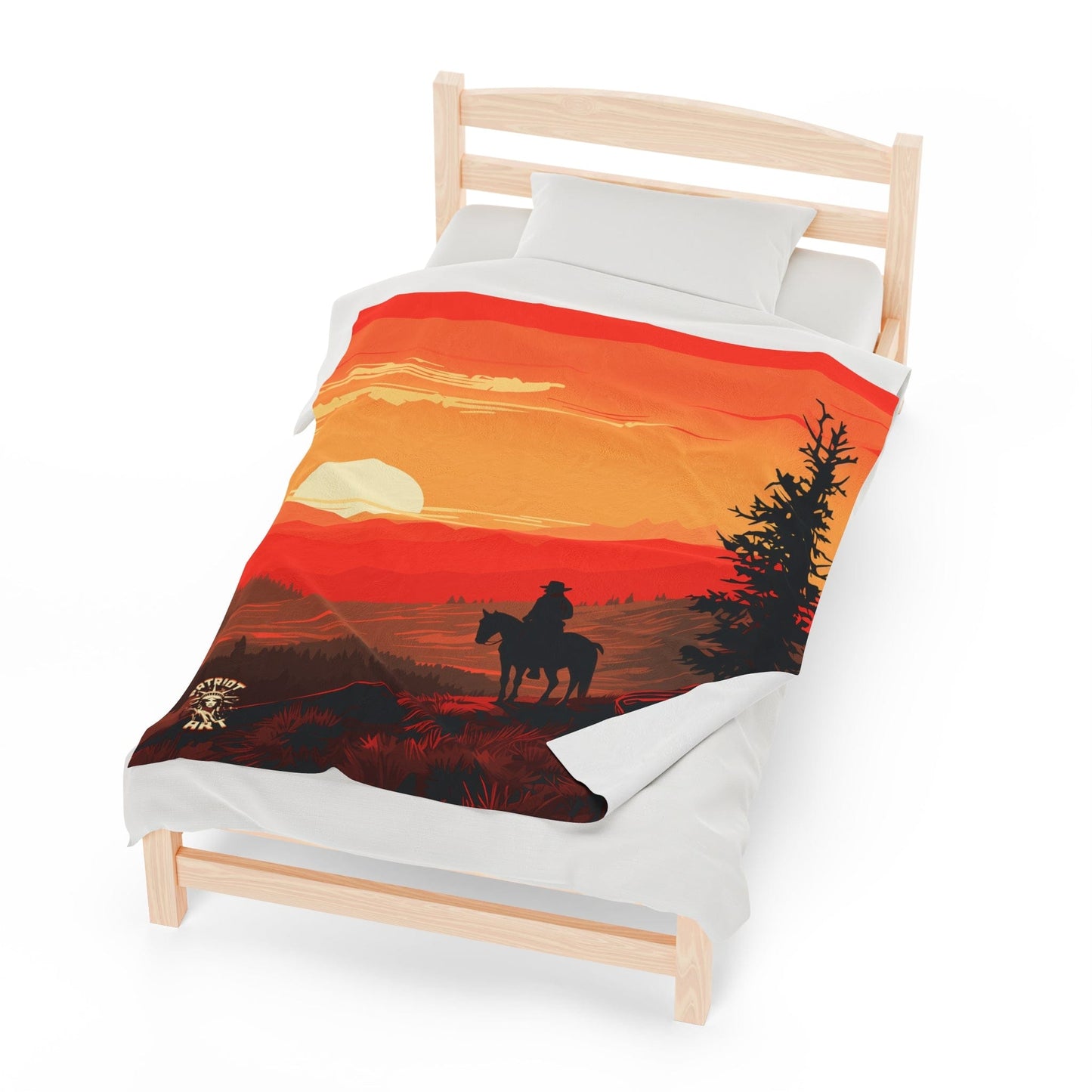 The Lone Ranger Velveteen Plush Blanket