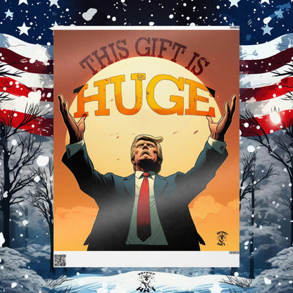 Trump Huge Gift Wrapping Paper