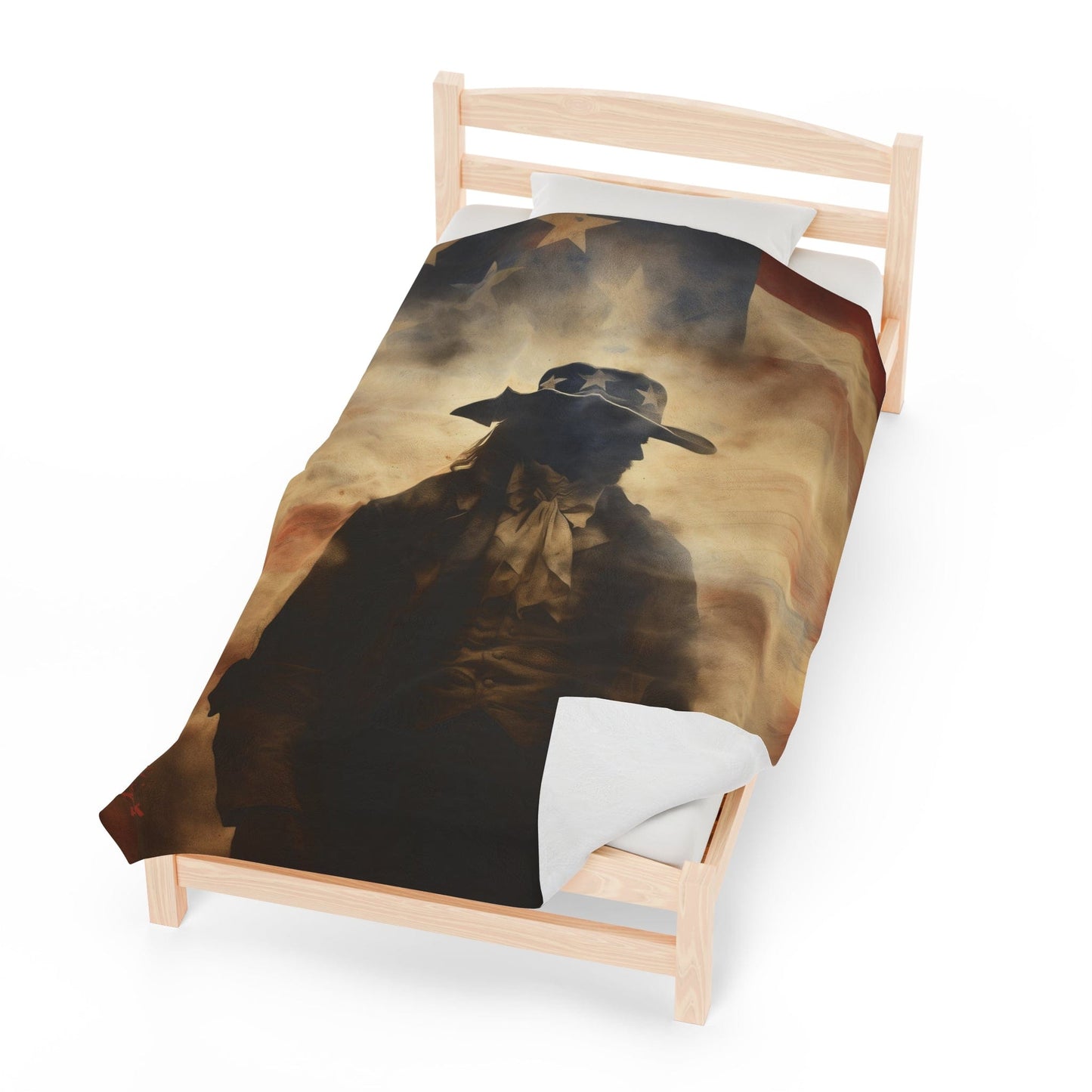 Echoes of Freedom - Velveteen Plush Blanket Various Sizes