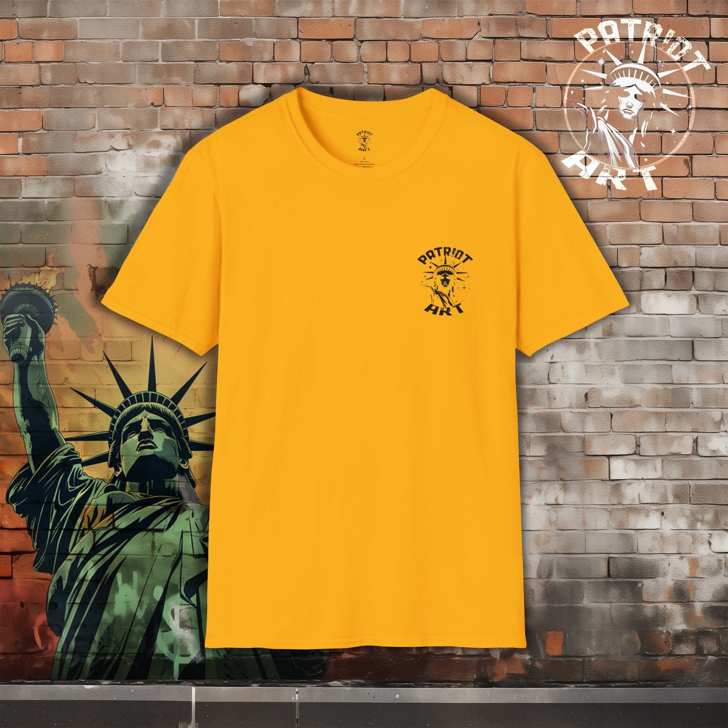 Lady Liberty Simple Logo T-Shirt