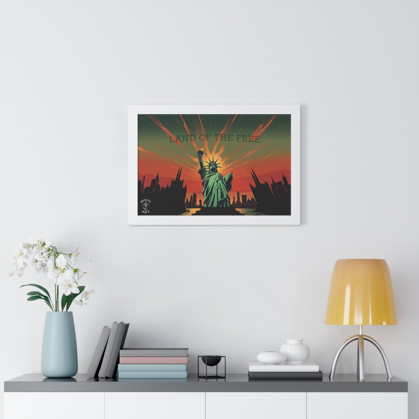 Land of the Free Framed Poster