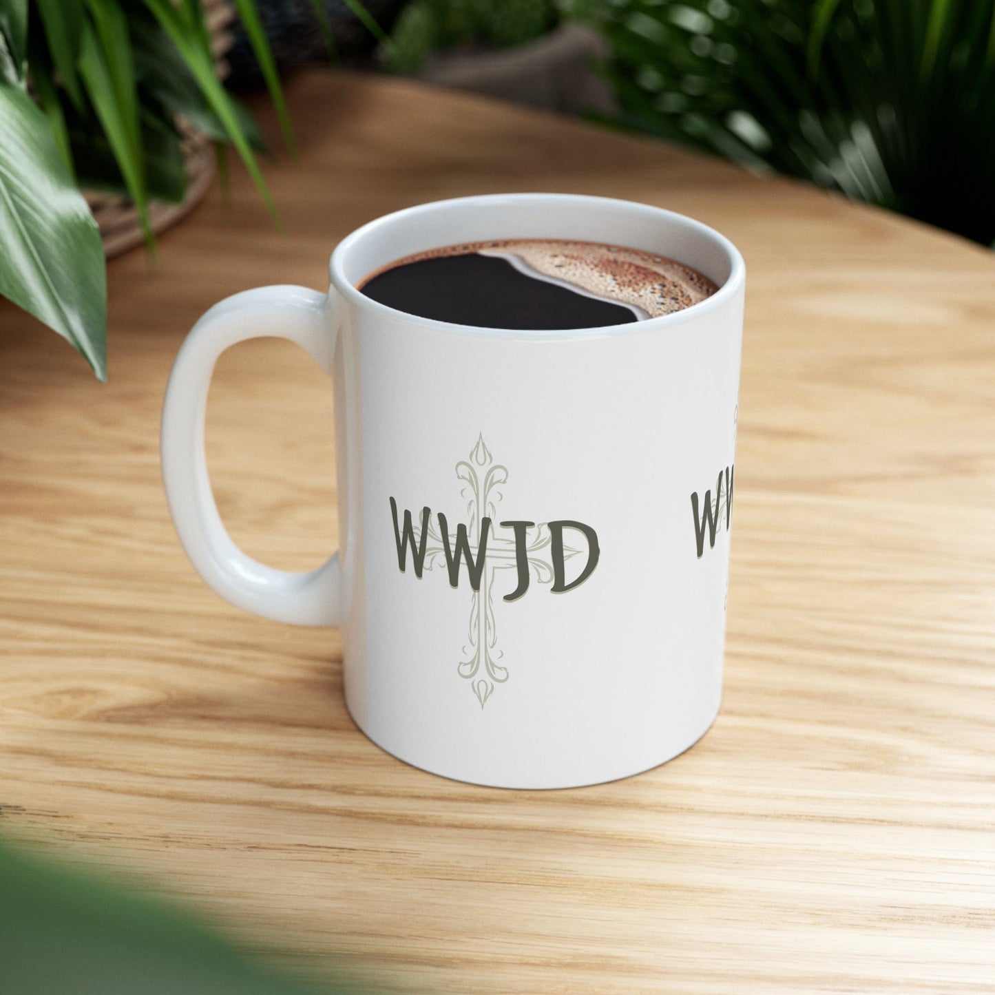 WWJD 11oz Ceramic Mug