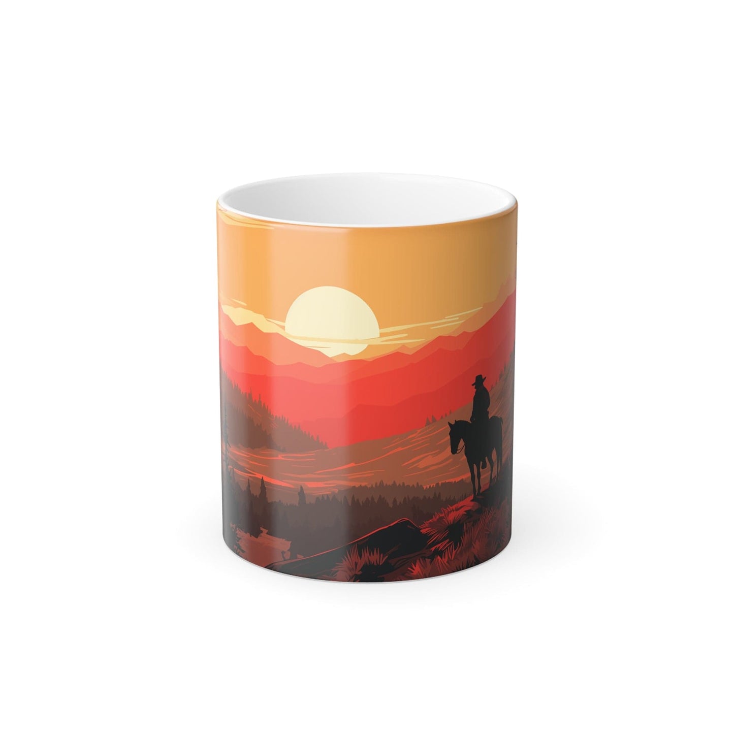 The Lone Ranger Color Morphing Mug 11oz