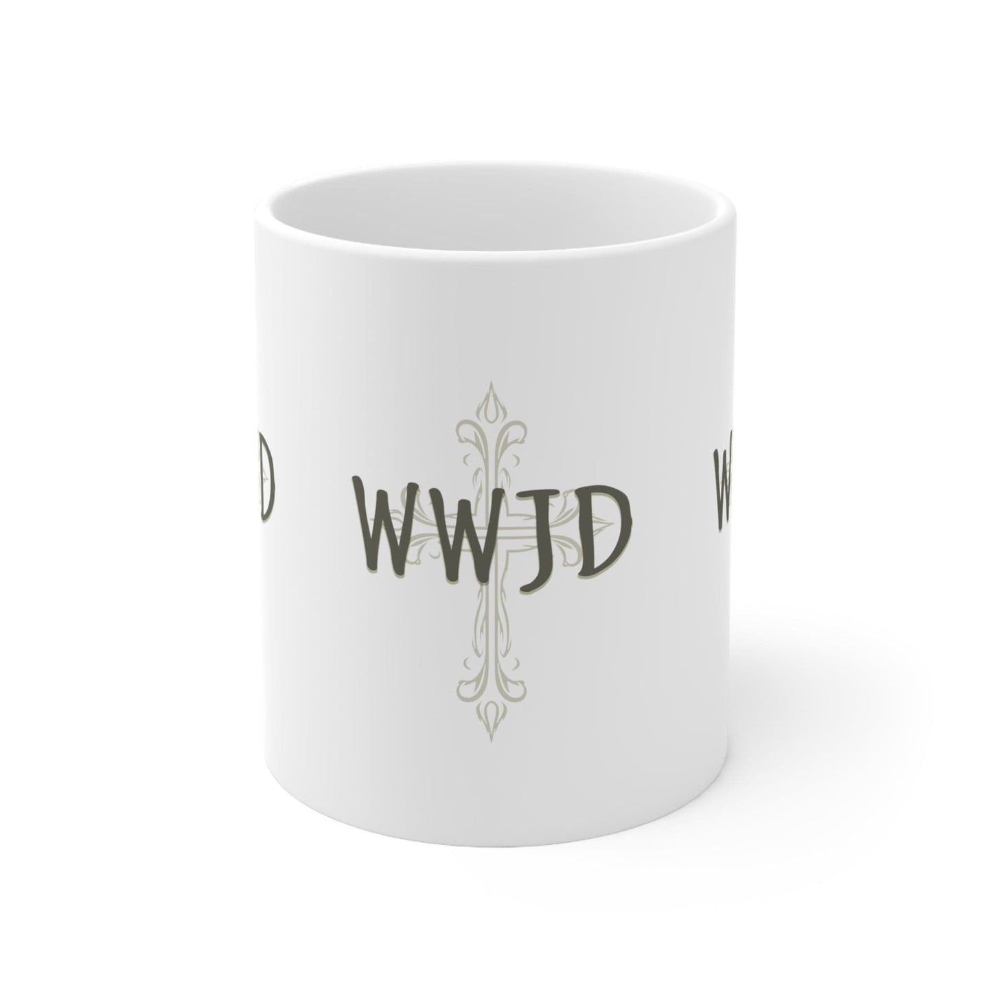 WWJD 11oz Ceramic Mug