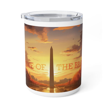 Home of the Brave 10oz Insulated Coffee Mug