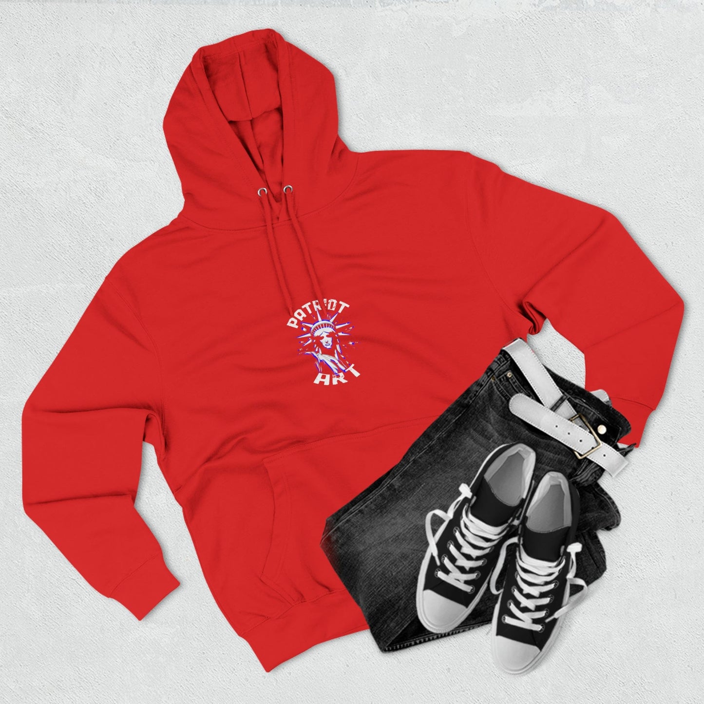 Lady Liberty Hoodie USA Colors LIMITED EDITION