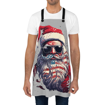 Patriotic Santa Apron