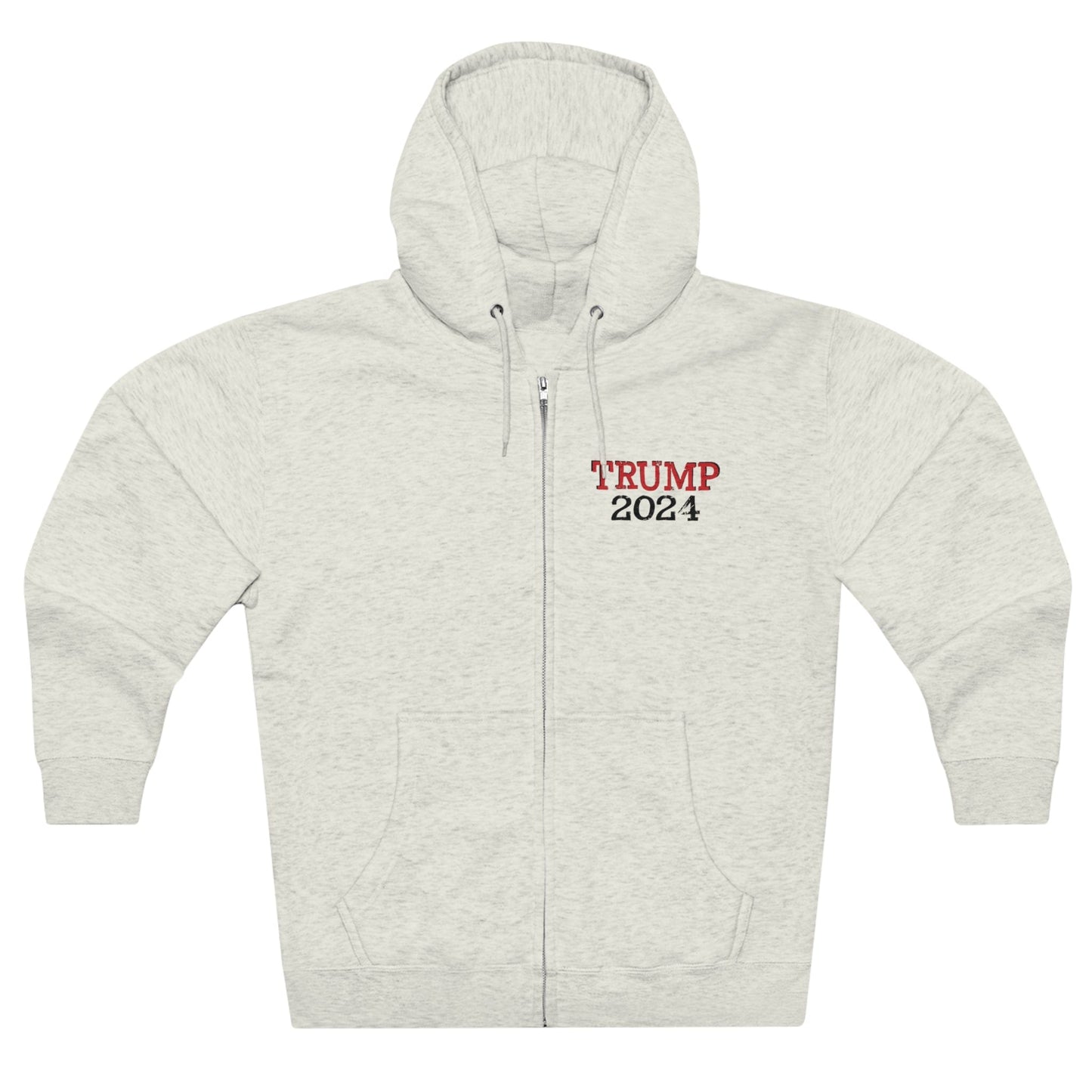 Unapologetically MAGA - Trump 2024 Zip-Up Hoodie