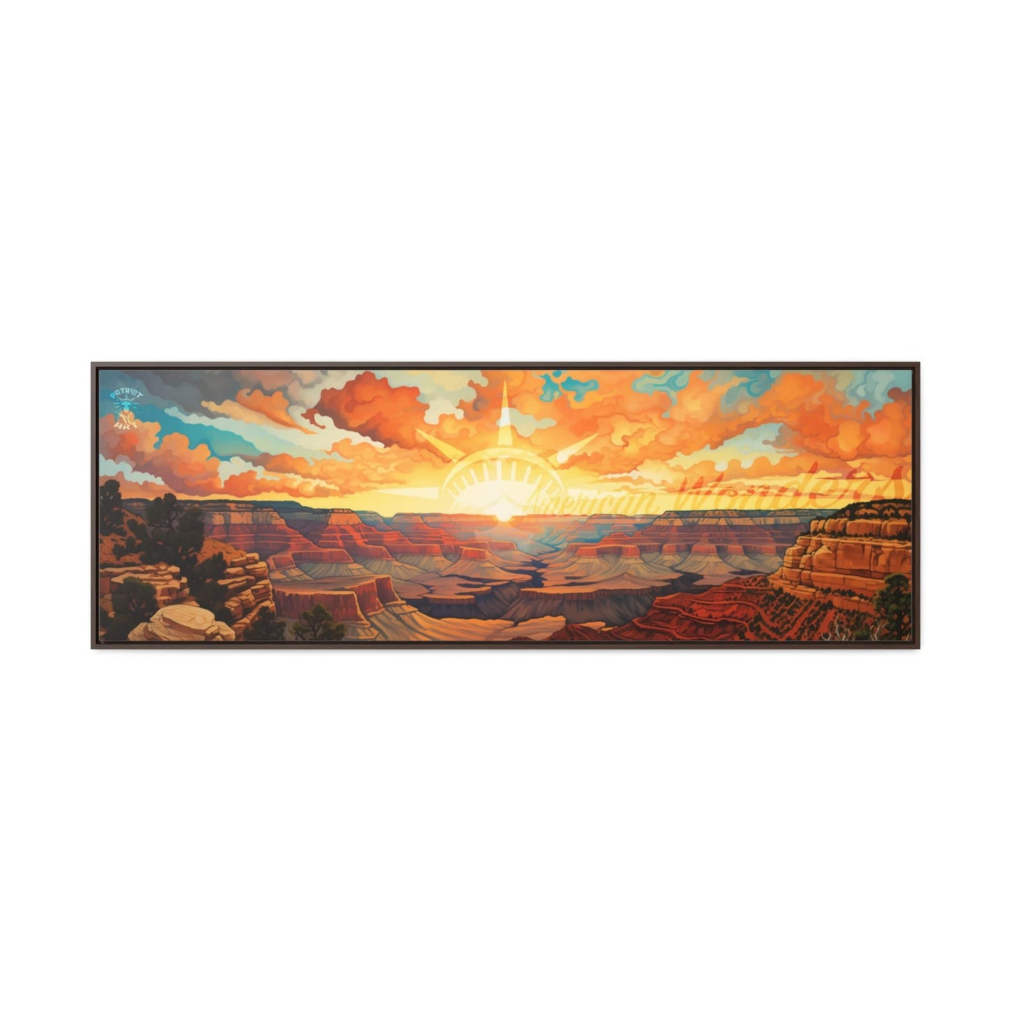 Grand Canyon Framed Gallery Canvas Wraps