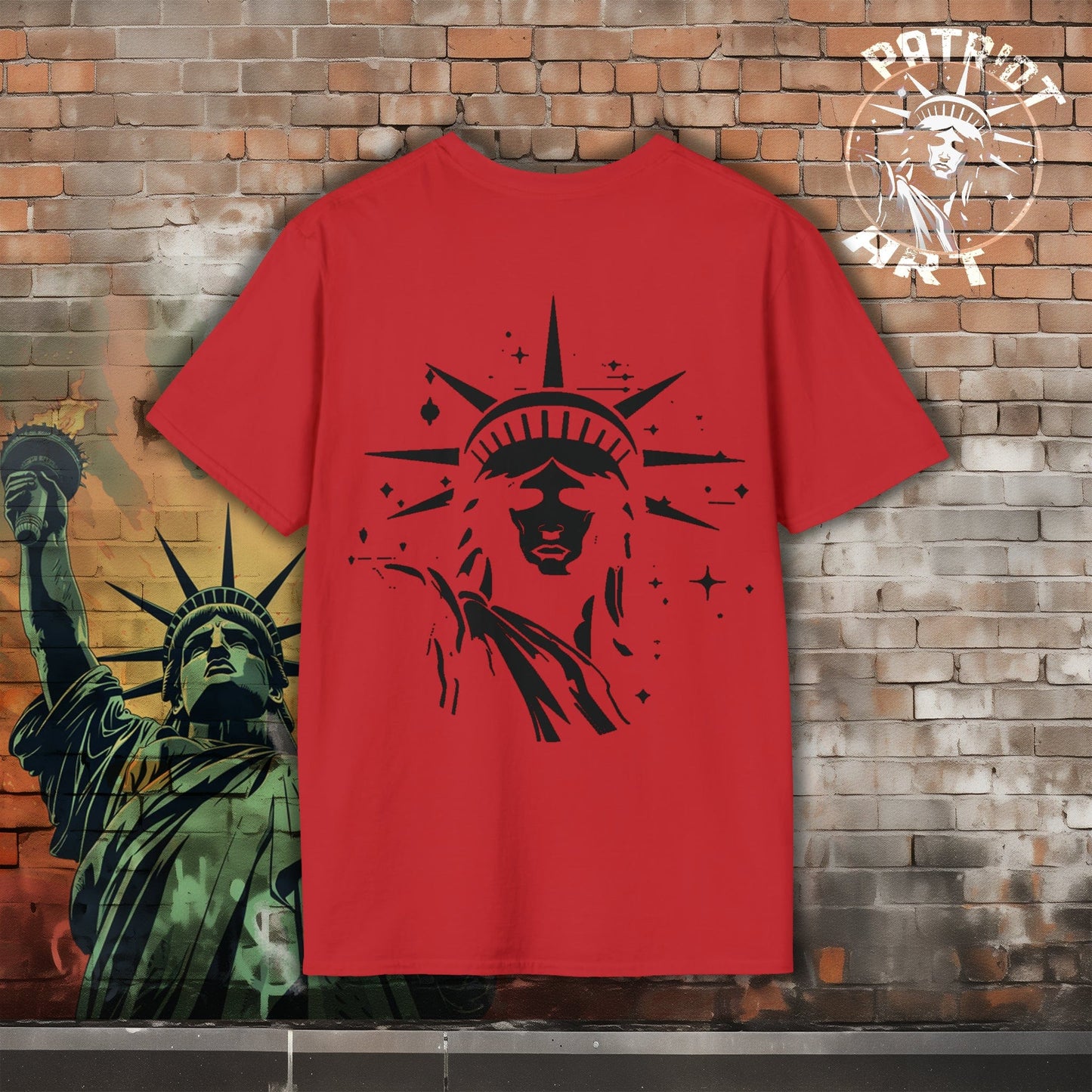 Lady Liberty Simple Logo T-Shirt