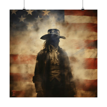 Echoes of Freedom Matte Horizontal Poster