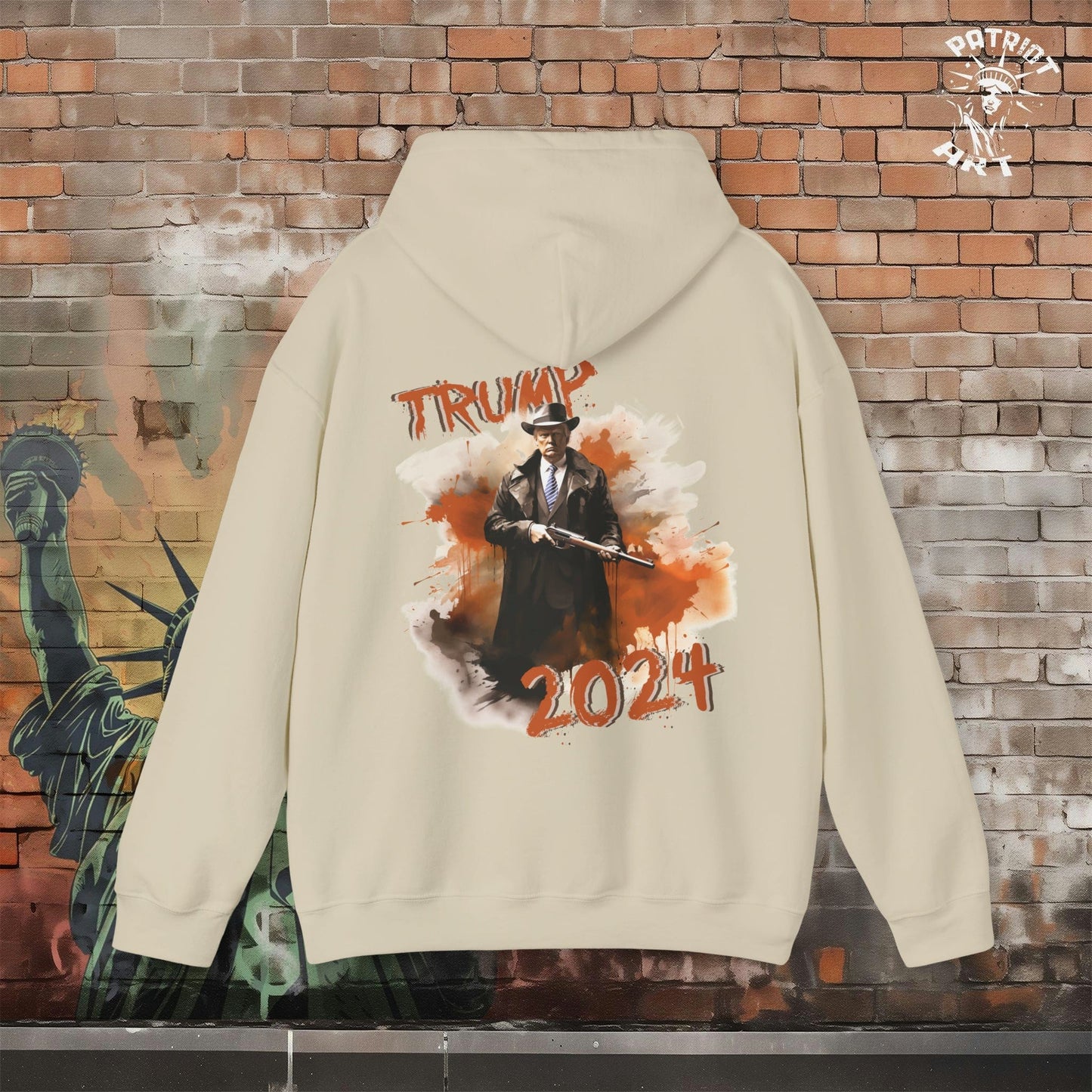 Trump Takes Joe to the "Train Station" Hoodie