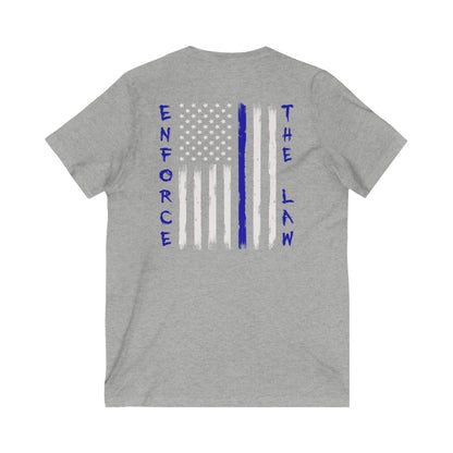 Enforce The Law V-Neck Tee