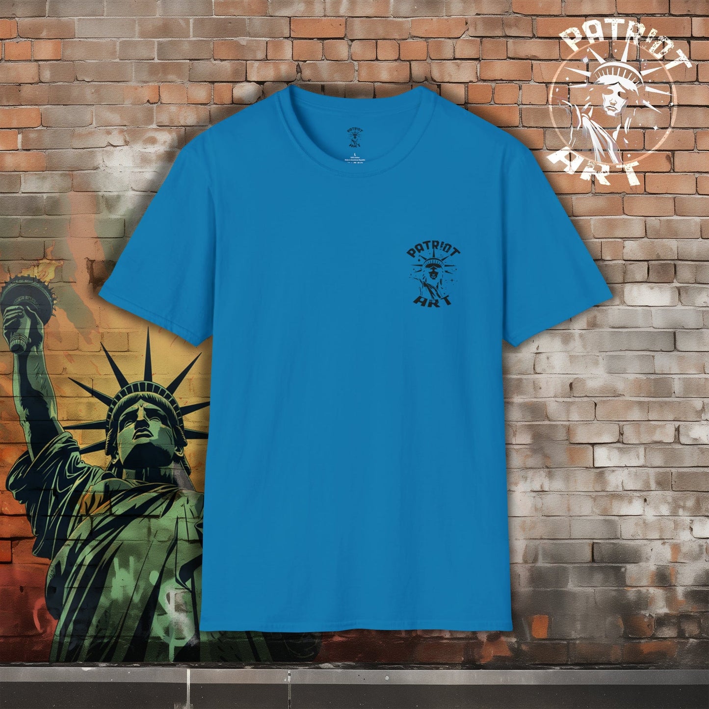 Lady Liberty Simple Logo T-Shirt