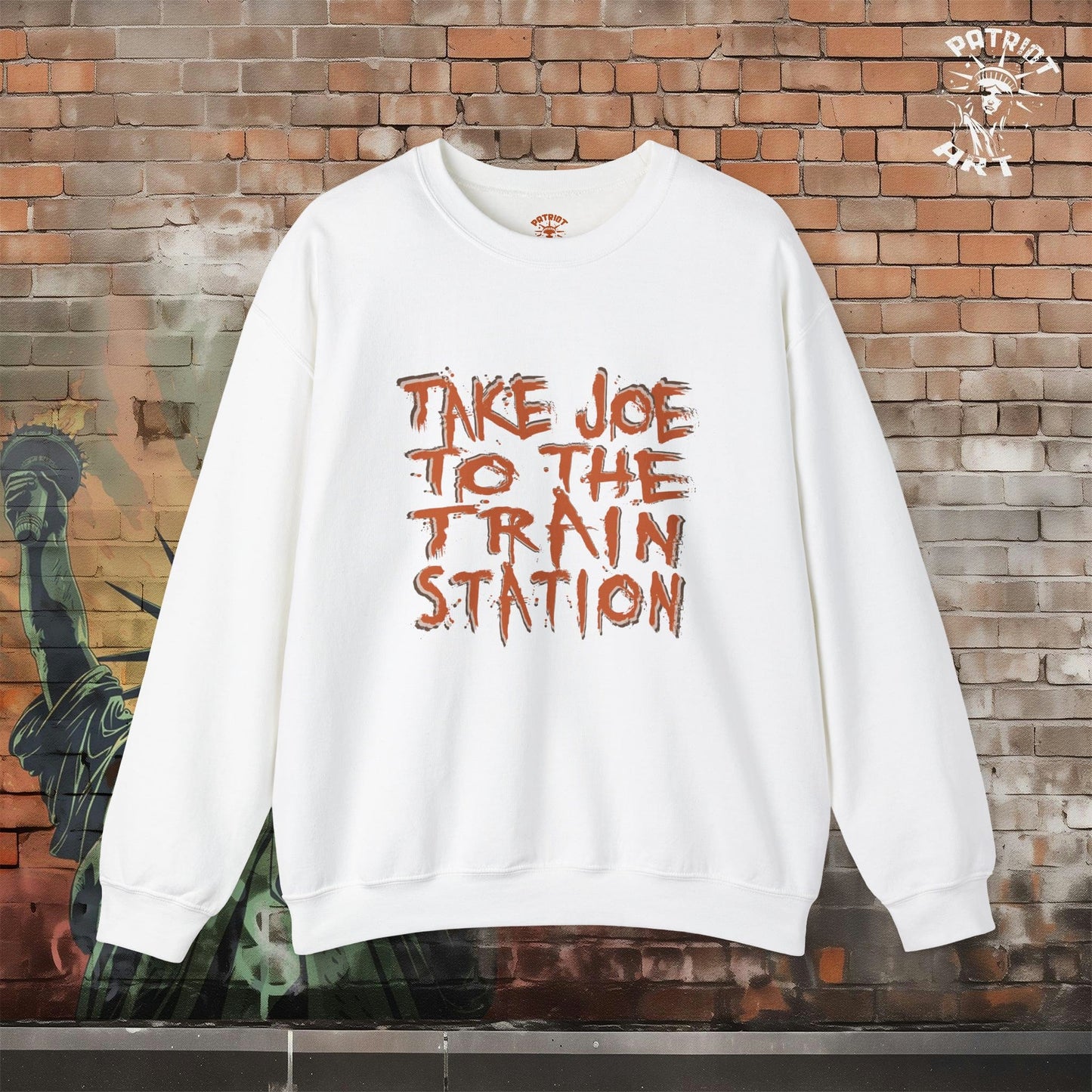 Trump Takes Joe to the "Train Station" Sweatshirt