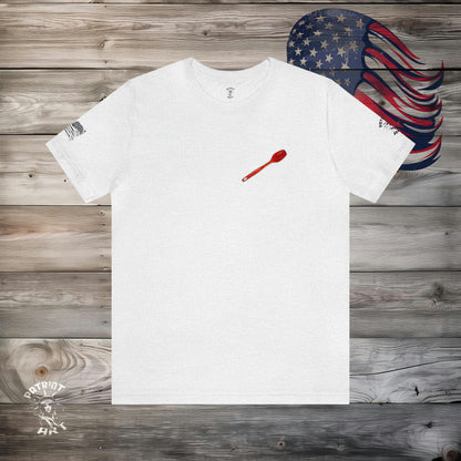 Plastic Spoon Survivors T-Shirt - Small Front Design